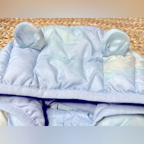 Baby Gap NWT snowsuit with Primaloft sky blue tie dye unisex - Picture 7 of 7